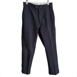 4/$25 Victorio Cuture Dress Pants Boys Size 12 Navy Blue Straight Leg Flat Front